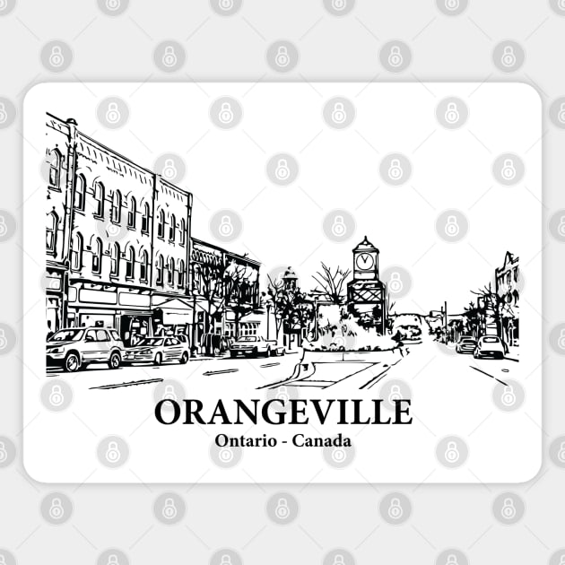 Orangeville - Ontario Magnet by Lakeric
